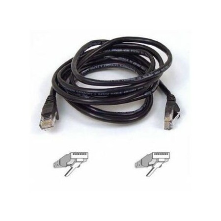 Belkin 10Ft Cat5E Patch Cable, Utp, Black Pvc Jacket, 24Awg, T568B, 50 A3L791-10-BLK